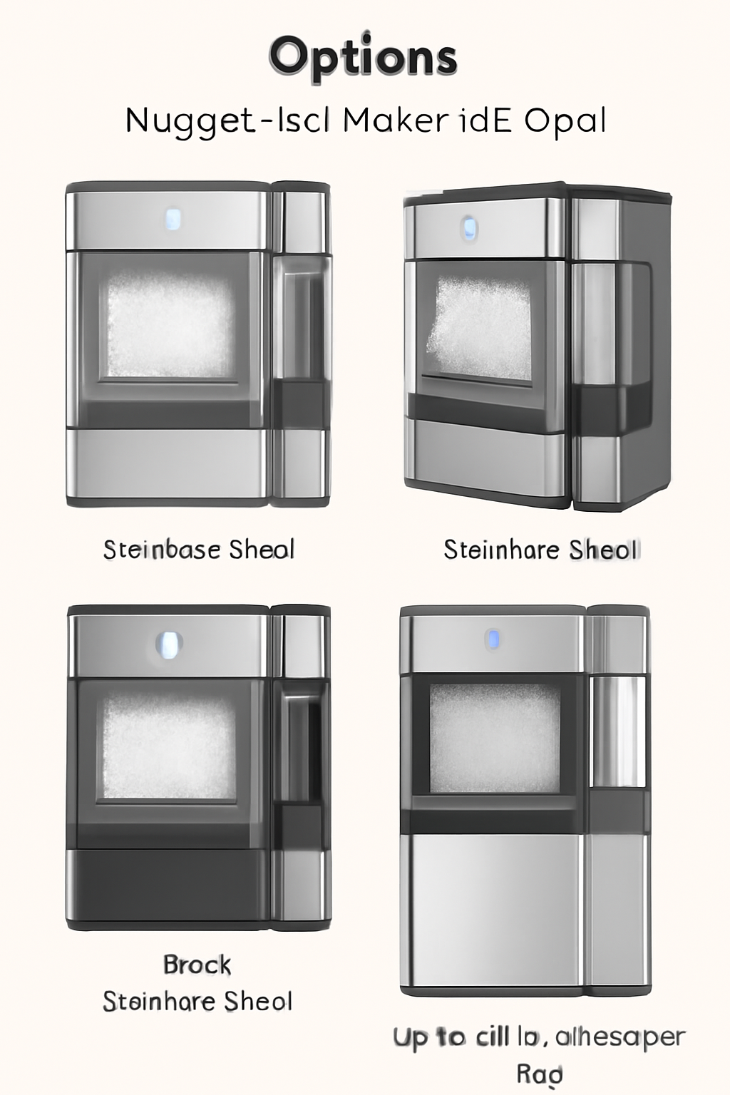 THE MINI NUGGET ICE MAKER